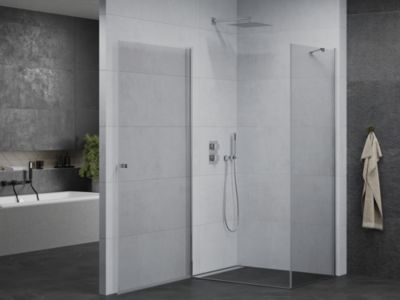 Mexen Pretoria cabine de douche pivotante 95 x 70 cm, transparent, chrome - 852-095-070-01-00