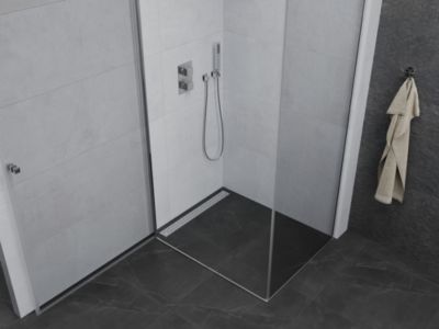 Mexen Pretoria cabine de douche pivotante 95 x 70 cm, transparent, chrome - 852-095-070-01-00
