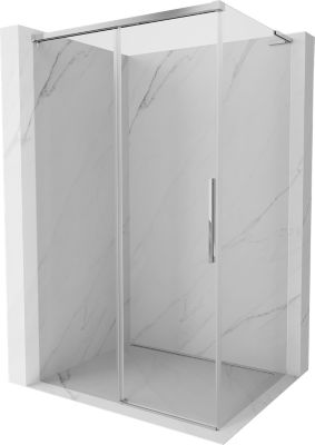 Mexen Rox L cabine de douche coulissante 95 x 75 cm, transparent, chrome - 8C2L-095-075-01-00