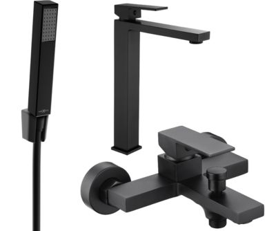 Mexen Uno R77 ensemble de bain, noir - 71413R77-70