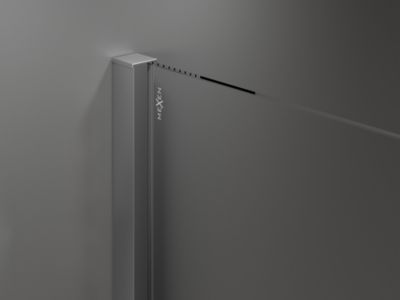 Mexen Velar cabine de douche coulissante 110 x 80 cm, transparent, gun metal - 871-110-080-01-95