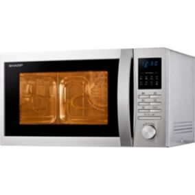 Micro-ondes 25l 900w inox Sharp R322STW