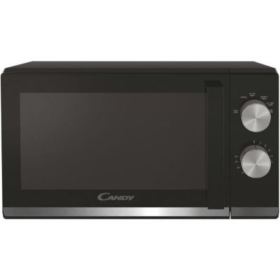 Micro-ondes CANDY Moderna CMW20TNMB 700 W 20L Noir - Fonction Décongélation - Plateau Tournant en Verre - 6 Niveaux de Puissance