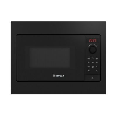 Micro-ondes encastrable 20l 1270w noir Bosch BFL523MB4 série 4