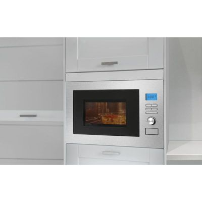 Micro ondes encastrable avec grill Inox Bomann MWG3001HEB