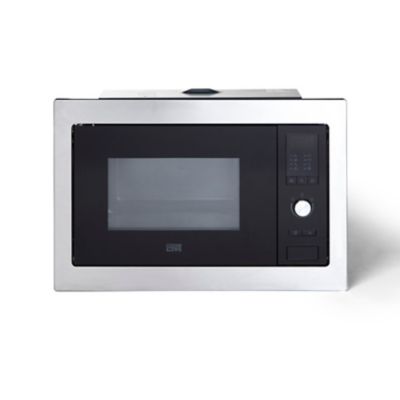 Micro-ondes encastrable GoodHome CLBIMW25LEU 25L en inox noir