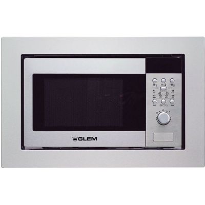 Micro-ondes gril encastrable 20l 900w inox Glem GMI203IX-1