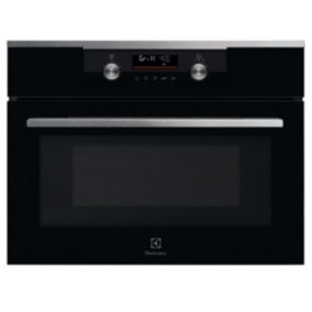 Micro-ondes gril encastrable 42l 1000w noir/inox Electrolux KVMDE46X