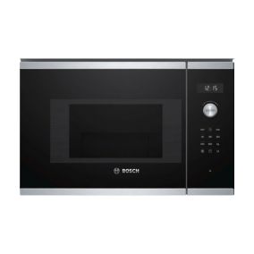 Micro-ondes grill encastrable BOSCH BEL524MS0 inox - 20 L - 800 W - Grill 1000 W