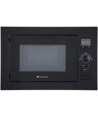 Continental Edison Einbau-Mikrowelle CEMO20EBM2 – 1280 W – 20 L – 59,5x38,5x35,3 Cm – Mit Drehteller 25,5 Cm