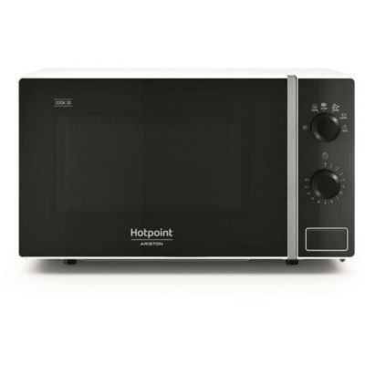 Micro-ondes posable - HOTPOINT - MWHA101W - Blanc - 700 W - 20 L - 45,2 ...
