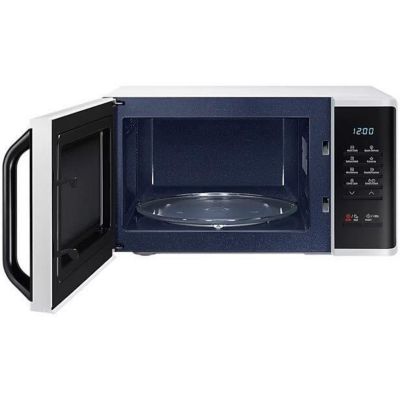 Micro-ondes SAMSUNG Solo - Blanc - 23 L - 800 W - Cavité céramique émail