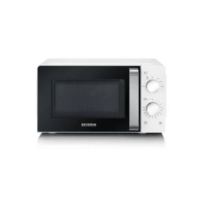 Micro-ondes SEVERIN 17L 700W blanc/noir 44x32x24 cm - 7885