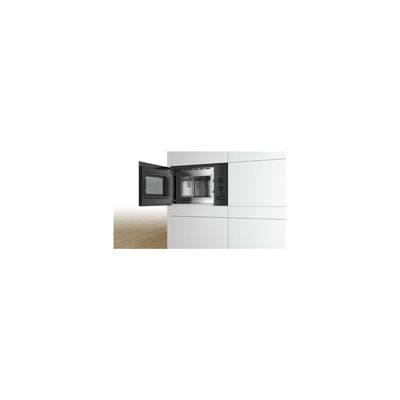 Micro-ondes solo 20l 800w encastrable noir Bosch BFL520MB0