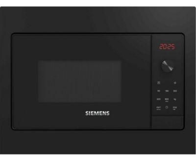 Micro-ondes solo 20l 800w encastrable noir Siemens BF523LMB3 iq300
