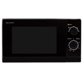 Micro-ondes solo 20l 800w noir Sharp R200BKW