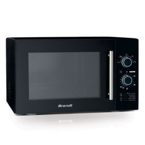 Micro-ondes solo 26l 900w noir Brandt SM2602B