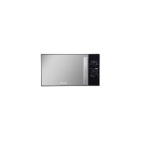 Micro-Ondes SOLO 26L 900W NOIR - Commande Mecanique - Plateau Tournant 32cm BRANDT