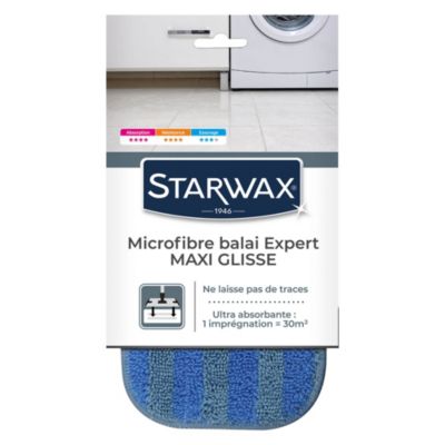 Microfibre balai expert maxi glisse Starwax ultra absorbante