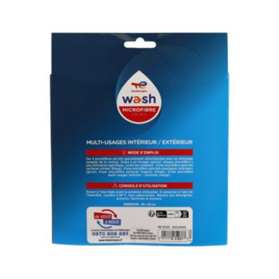 Microfibre Total Wash 170 mm x 35 mm vendue par 6 pièces