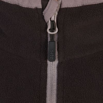 Micropolaire noire Site taille M Polyester