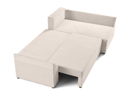 Mike - canapé d'angle réversible - 4 places - convertible avec coffre - en velours - Best Mobilier