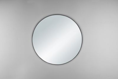 Mila - Miroir - Noir - Diamètre 50cm