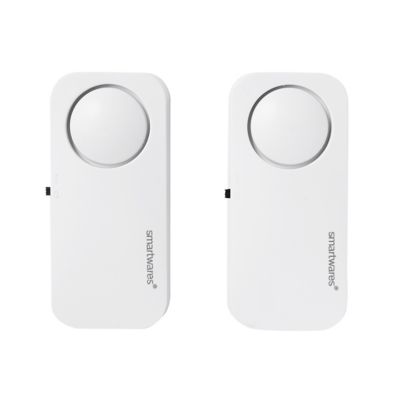 Mini alarme à 2 détecteurs de bris de vitre + sirène