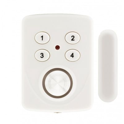 Mini alarme porte et fenêtre à code piles fournies - Lifebox