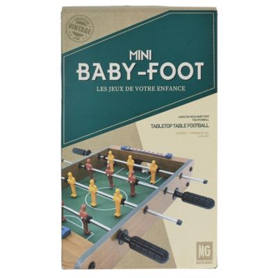Mini babyfoot de table 51 cm -  - 51 x 31 x 10 Type: Jeu d'adresse