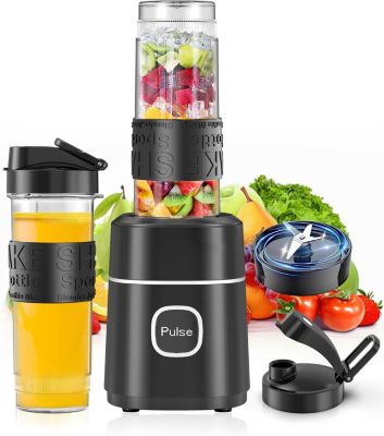 Mini Blender 500W avec 2 Gobelets 570ml Portable