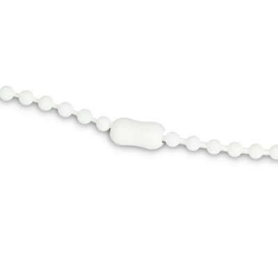 Mini connexion pour chainette à boule recoupée - Lot de 4 - Blanche