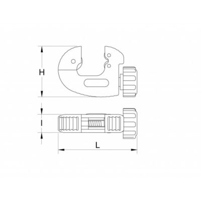 Mini coupe-tube - Cuivre - Capacité de 3 à 28 mm - MOB