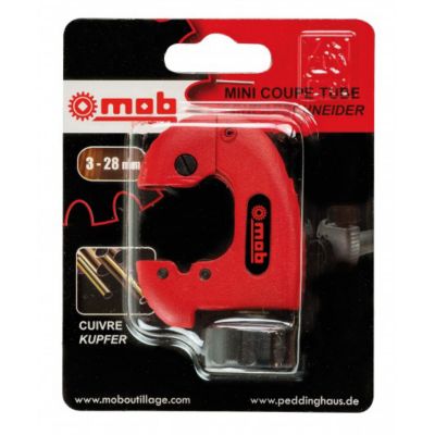 Mini coupe-tube - Cuivre - Capacité de 3 à 28 mm - MOB