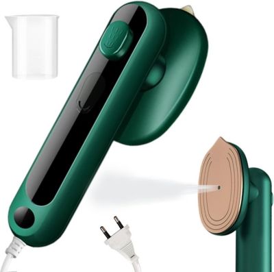 Mini Défroisseur Vapeur de 80 ml 40W vert