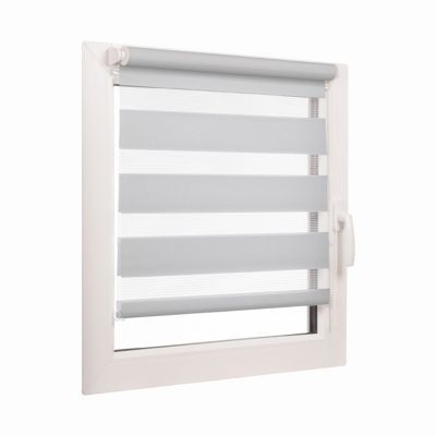 Mini enrouleur Elin Gris Brillant 52 x 170 cm
