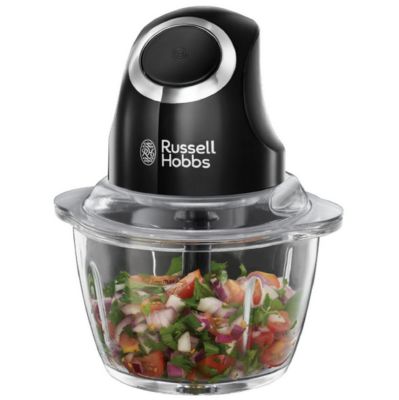 Mini-hachoir 500ml 200w noir Russell Hobbs 24662-56