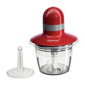 Mini-hachoir 800ml 400w + batteur à blancs Bosch MMR08R2