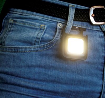 Mini-lampe torche multifonction rechargeable - Avidsen - 103647