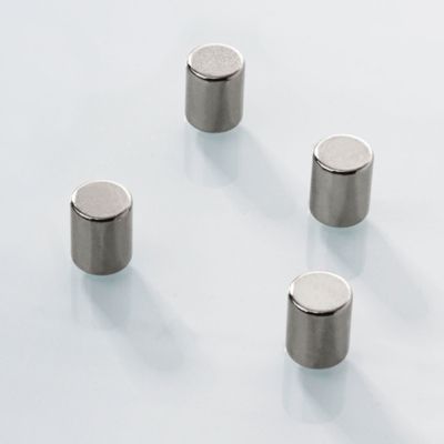 Mini-Magnets Neodym-Power - 4 Pièces & 5 Formes Aimne de cylindre 8 x 10 mm 4 pièces