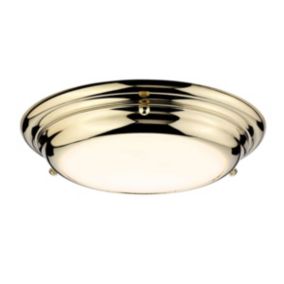 Mini-plafonnier LED Welland 1 lumière - Laiton poli