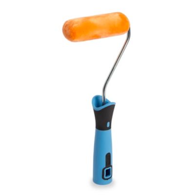 Mini rouleau peinture brillante Diall 100 mm