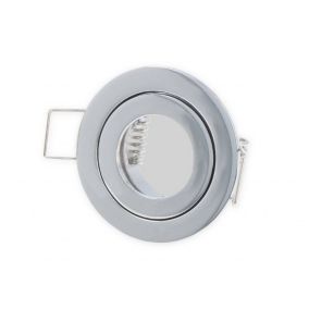 Mini spot encastrables Chrome Salle de bain MR11 IP20/44 GU5.3 Rond LEDLINE - 249273