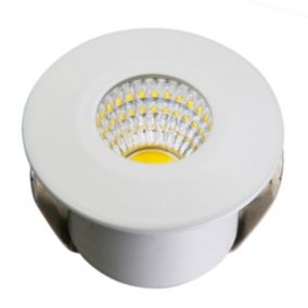 Mini spot LED encastrable 3W DC12V Blanc chaud 3000k avec Osram Puce