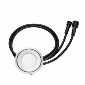 Mini spot LED encastrable rond ultra-plat RGBW 0,7W DC12V IP67