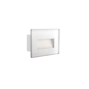 Mini Spot Rectangulaire 3W étanche IP44 AC220-240V Blanc GLASI - Blanc Naturel 4000K