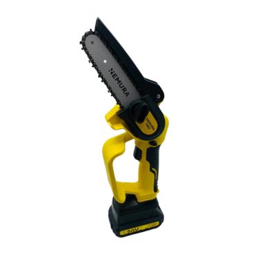 Mini Tronçonneuse sans fil 20V NEMURA - Coupe de 12,5cm + Batterie 2Ah + Chargeur rapide