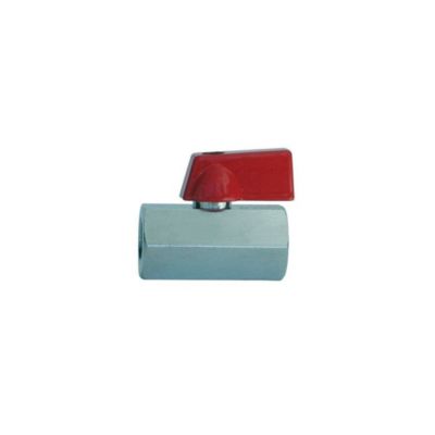 Mini vanne à sphère chromée femelle/femelle - Série 236-29362-29362
