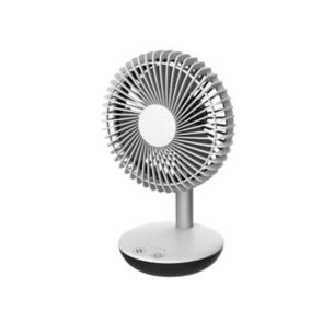 Mini ventilateur de table ø15 cm blanc