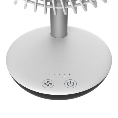 Mini ventilateur de table ø15 cm blanc